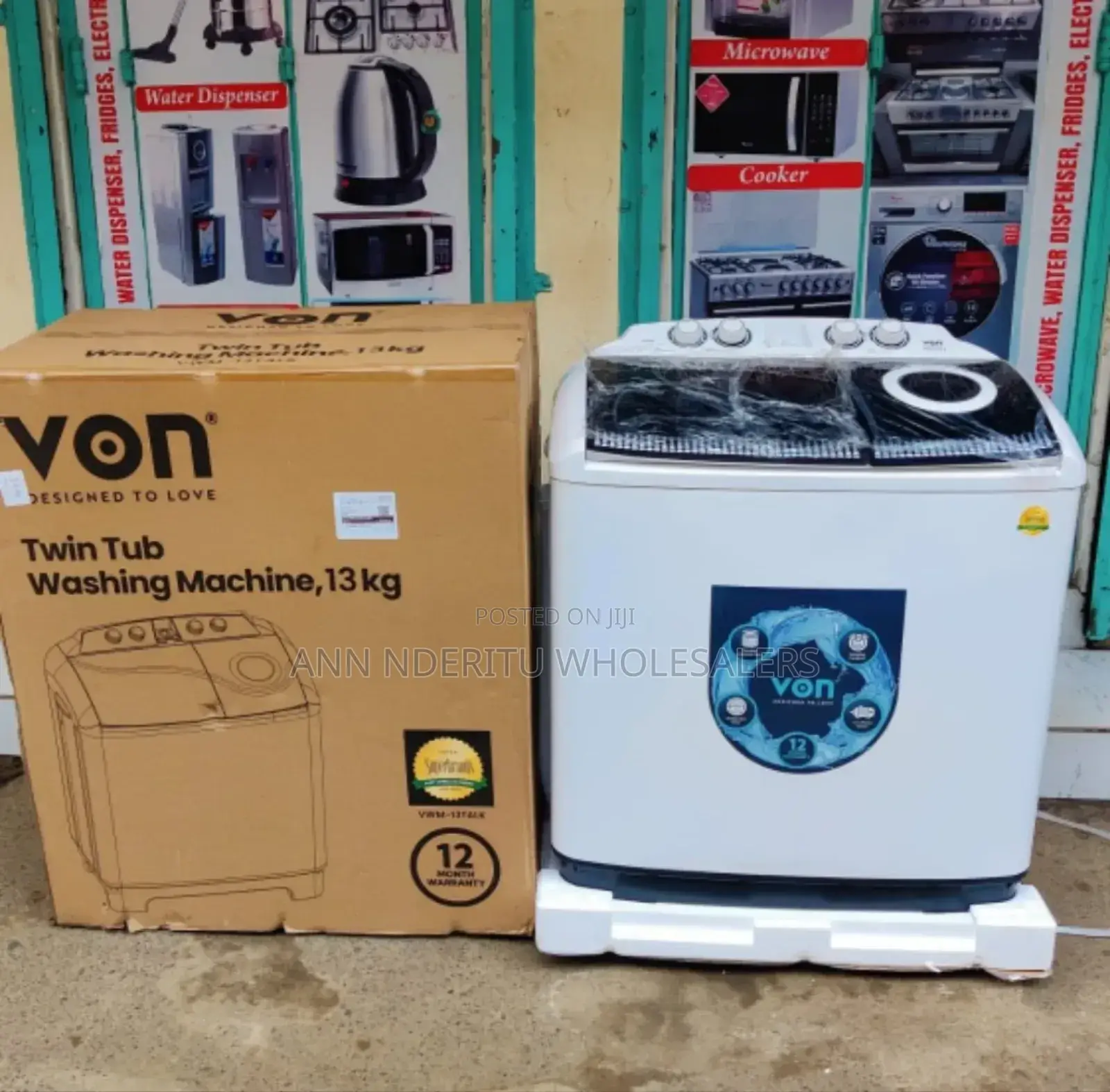 11kg Washing Machine Von