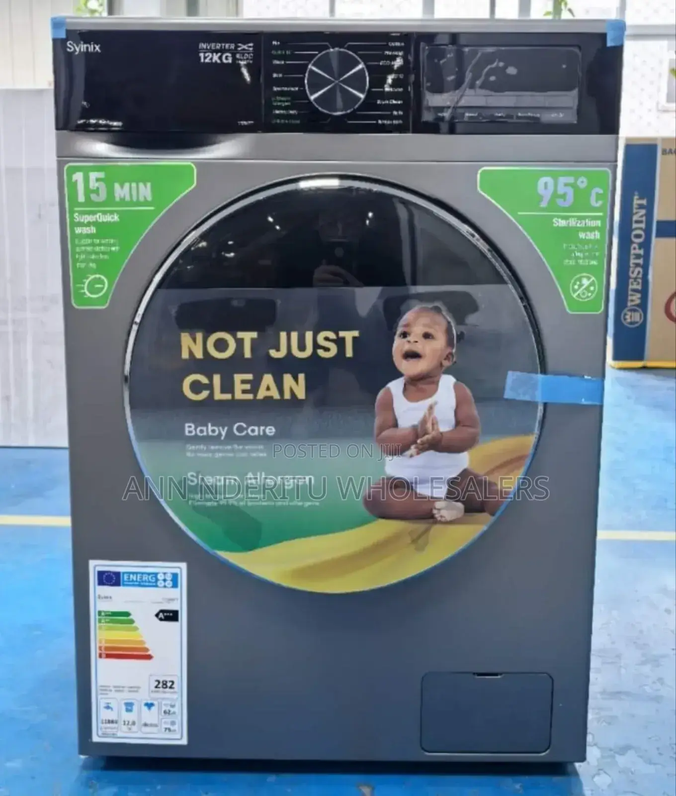 Syinix 8kg Washing Machine