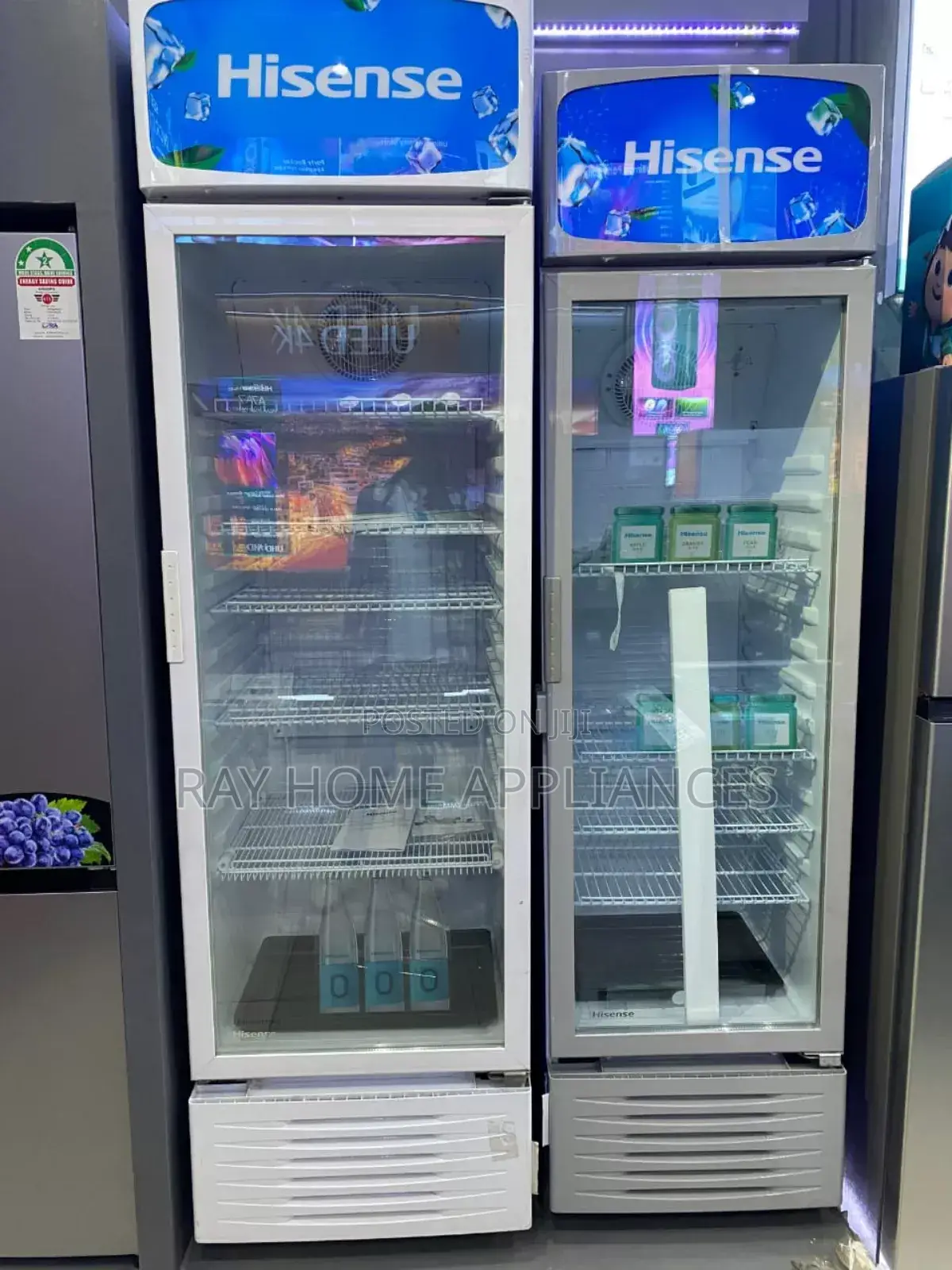Hisense Showcase Chiller Fridges 301 Litres