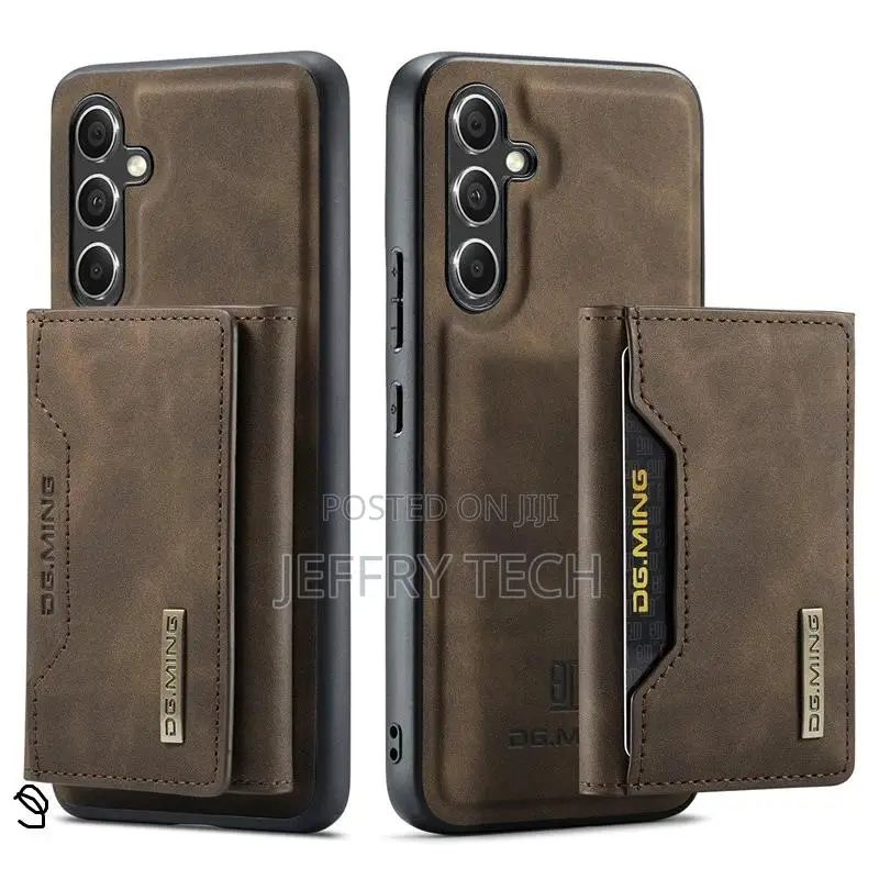 Angert Dg.Ming 2 in 1 Detachable Mag Wallet Leather Galaxy A55 Case