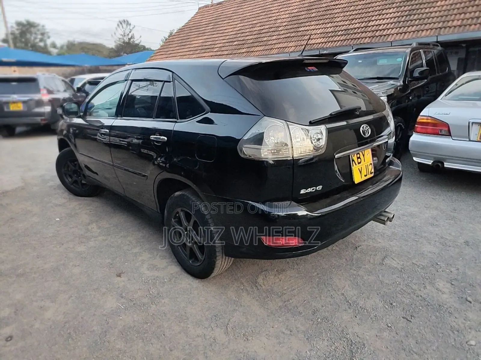 Toyota Harrier 2.4 2007 Black