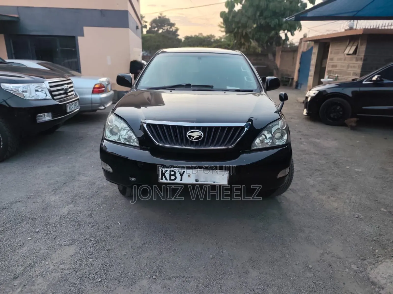 Toyota Harrier 2.4 2007 Black