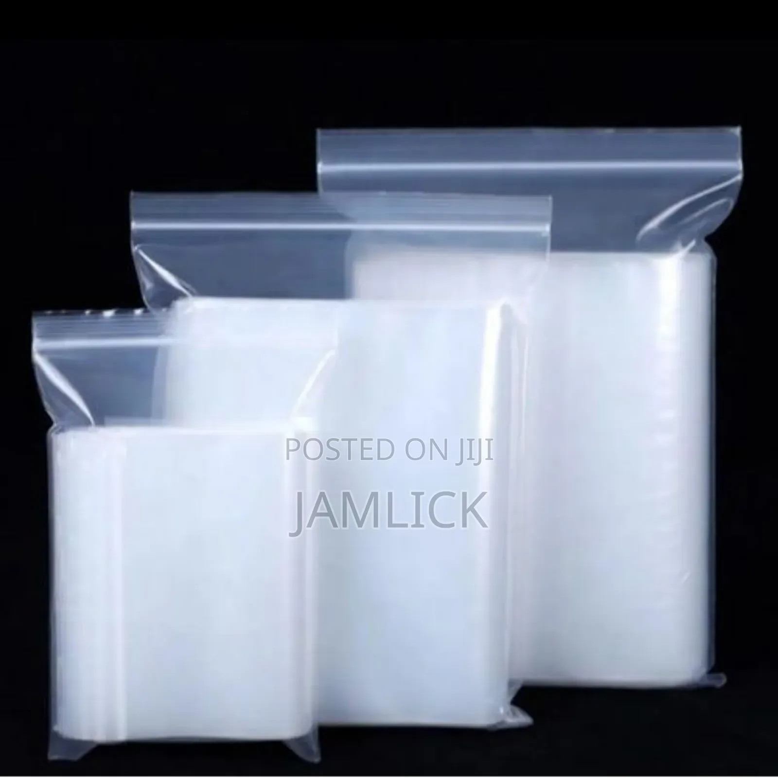 50 Pieces Per Pack Reusable Ziplock Bags - Cr