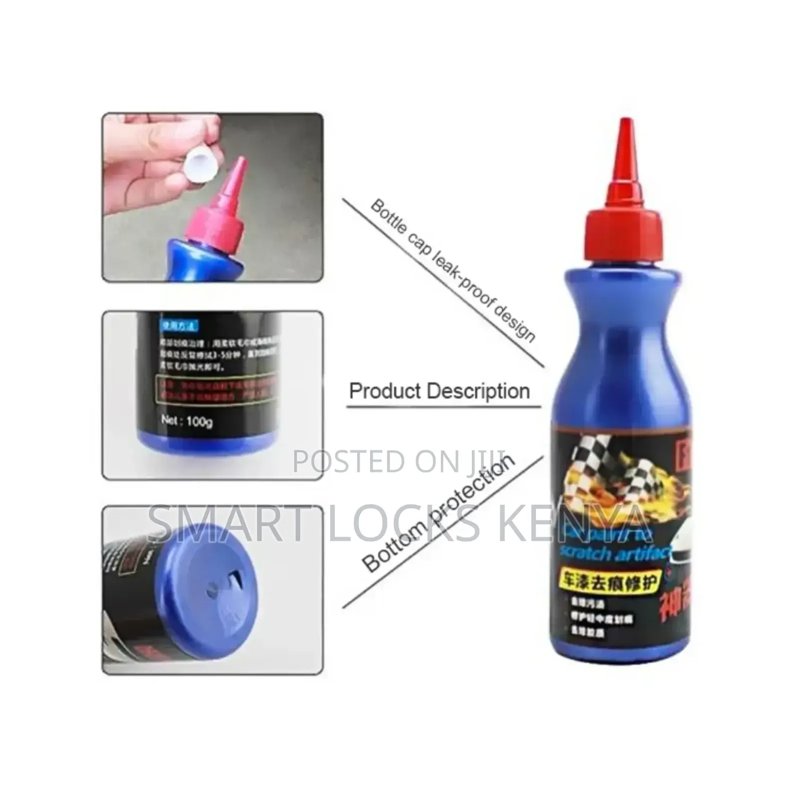 Car Styling 100ml Car Auto Repair Wax Polishing Heavy Scratch Remover