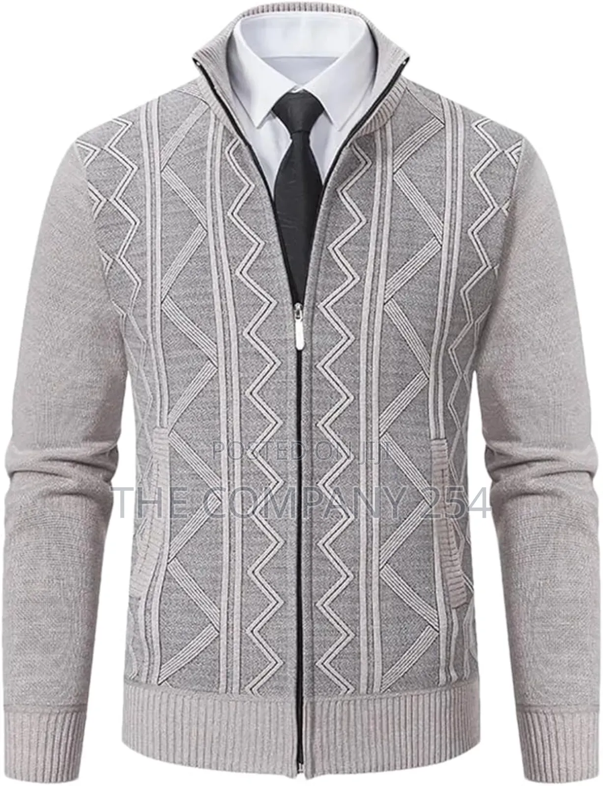 Quality Casual Fleech Zipper Men Casual Official Sweater