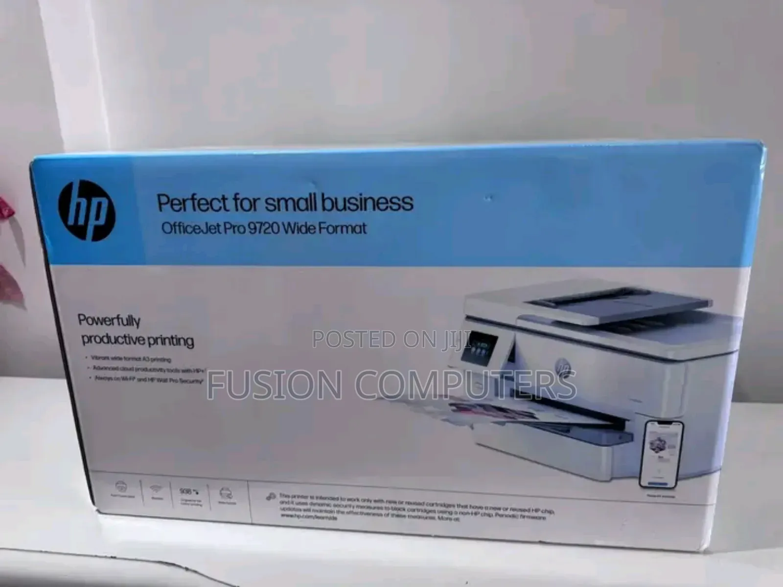 Hp Officejet Pro 9720 Wide Format All-in-one Printer