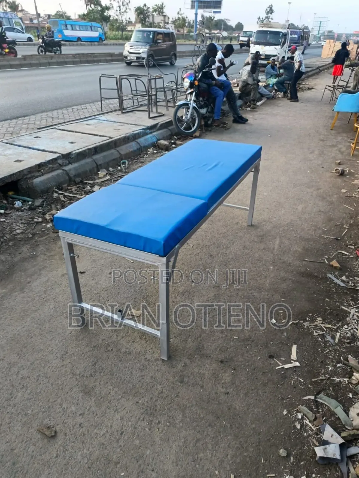 Blue Massage Beds