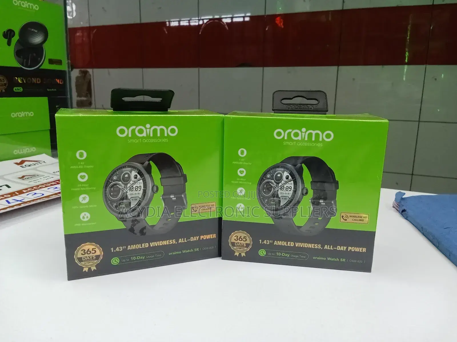 Oraimo Watch 5r Osw-520 1.43" Amoled Smart Watch