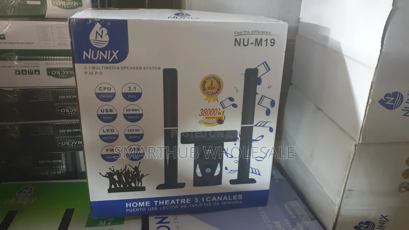 Nunix Hometheater 3.1 Chanel M19 Model
