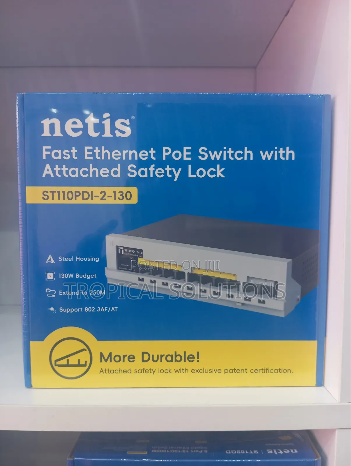 Netis St110pdi-2-130 8port Poe+ 2 Uplink Port