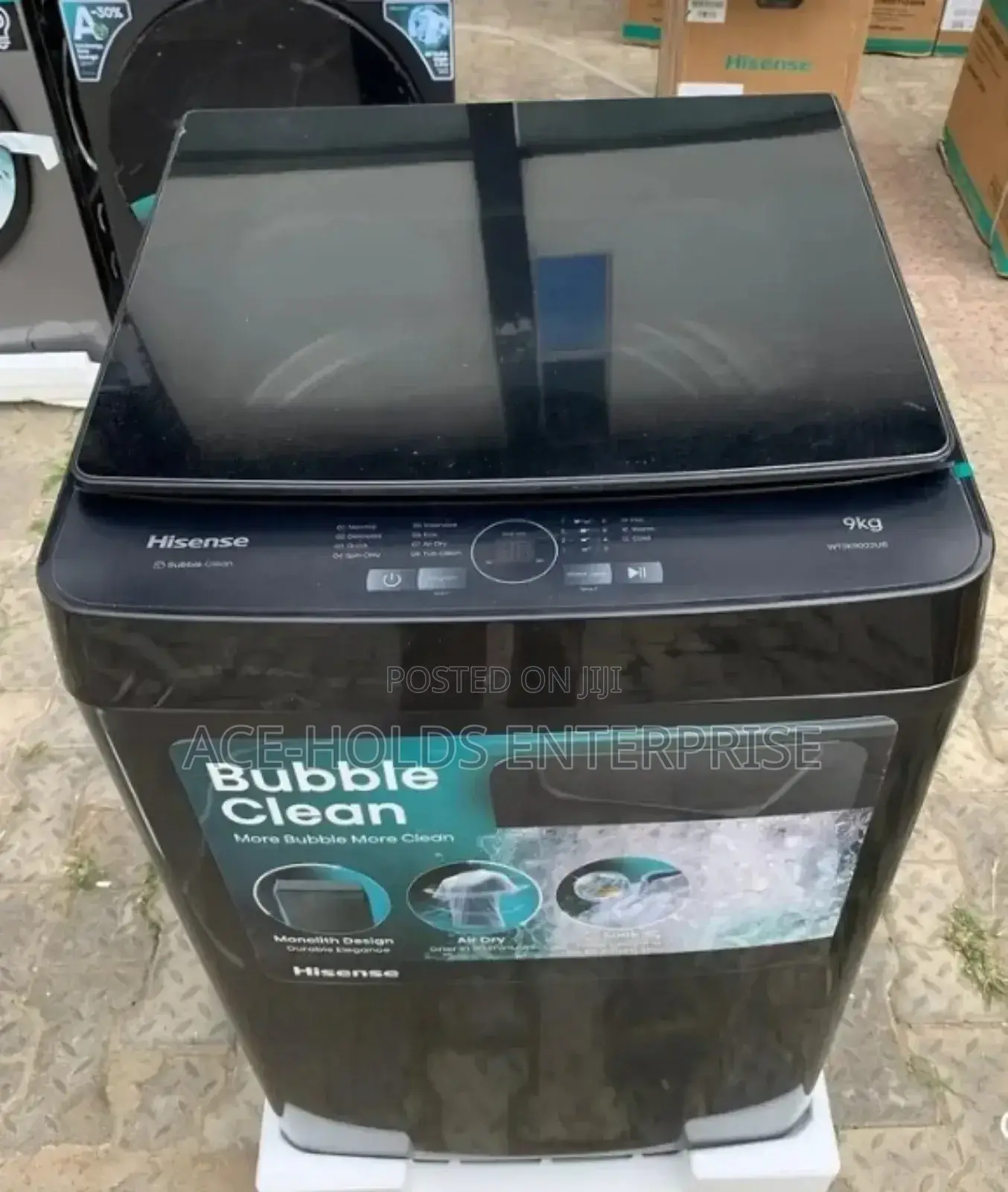 Hisense 9kgs Top Load Full Automatic Washing Machine