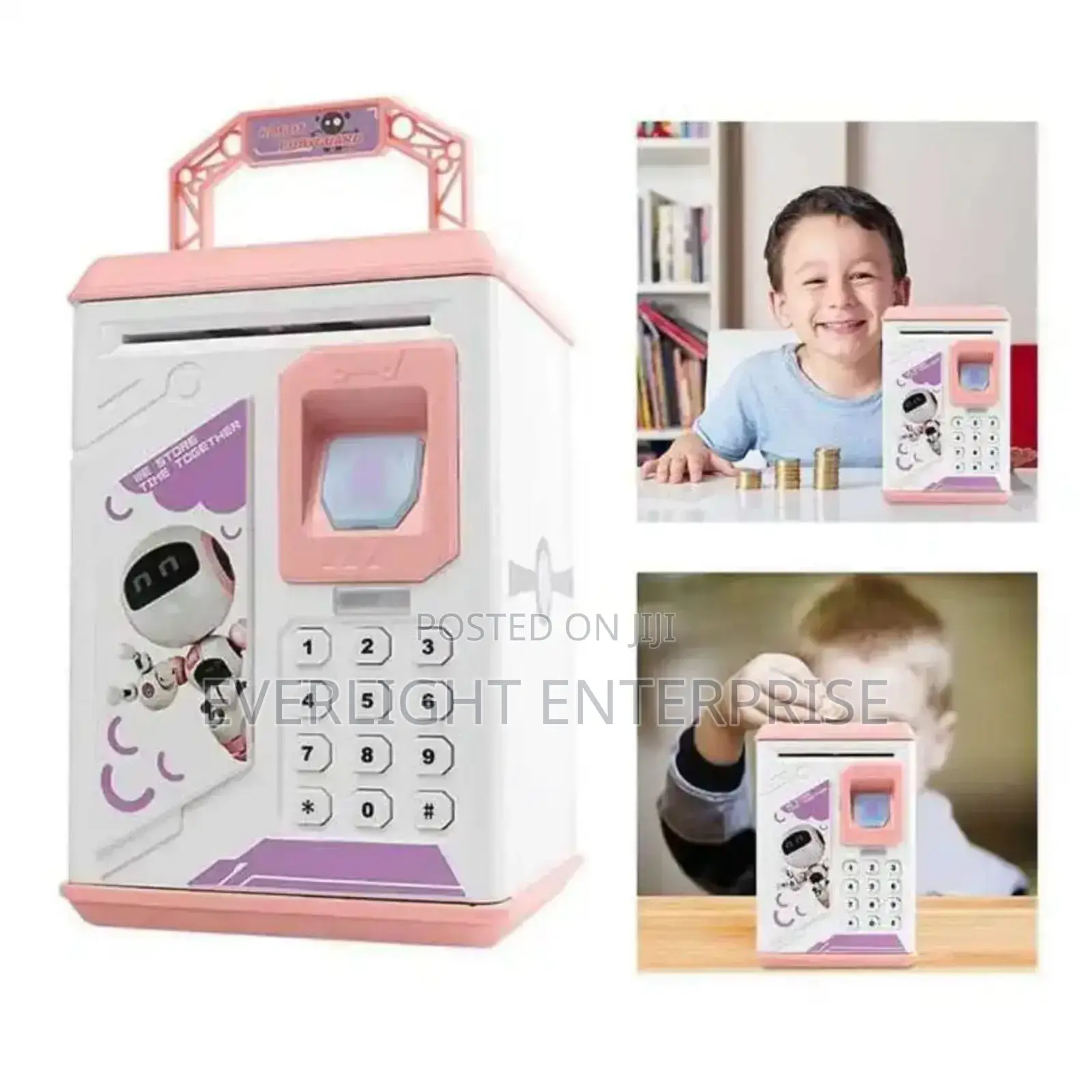 Robot Piggybank Available