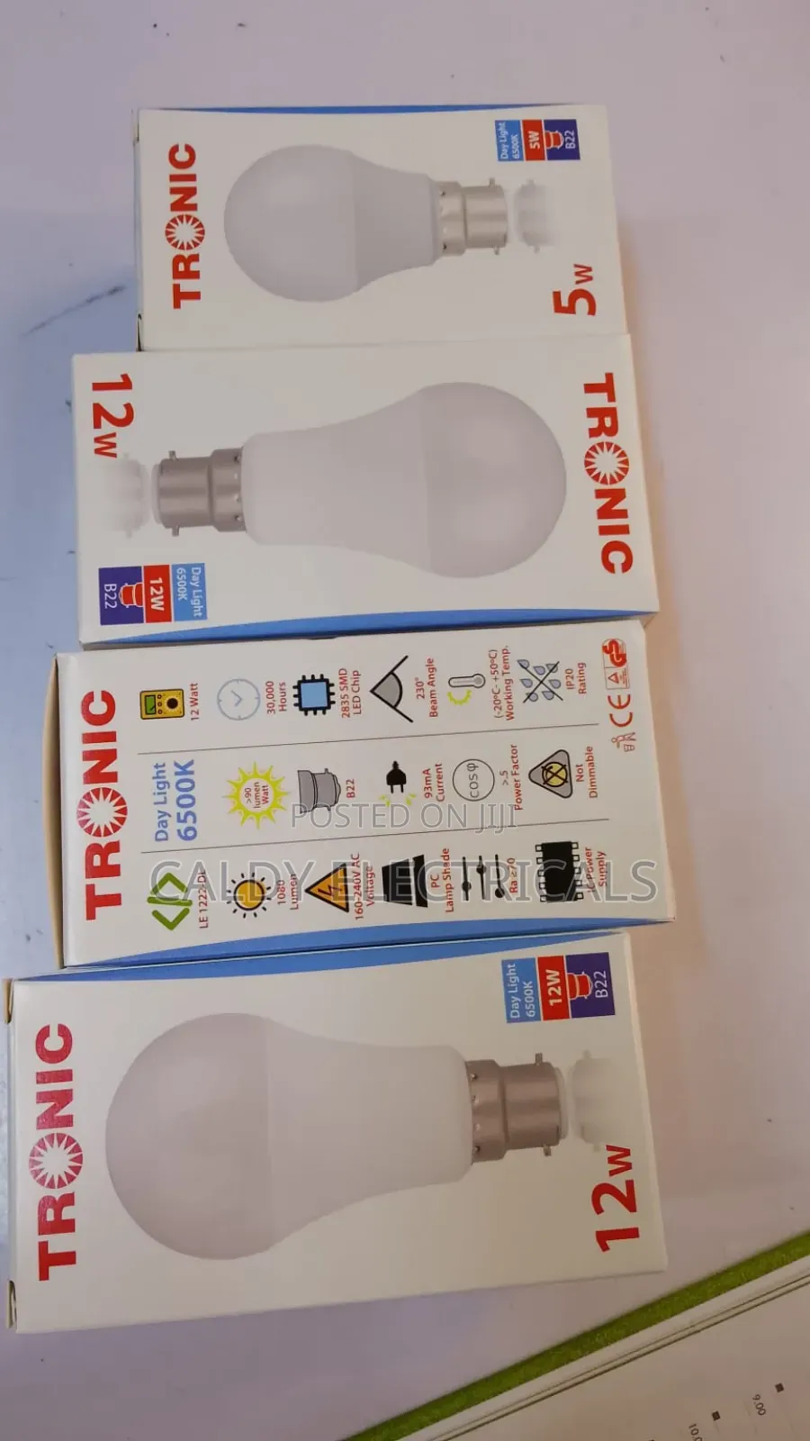 Tronic Led Light Bulbs in B22 Pin Type