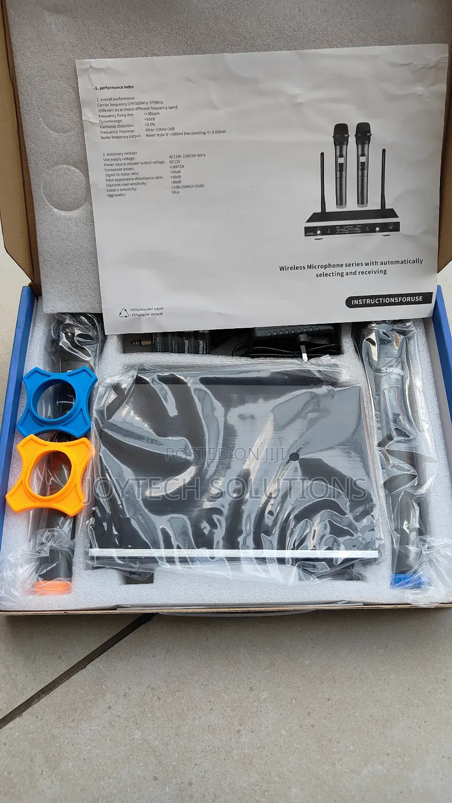 Shure Ur8d Dual Channels Wireless Microphones