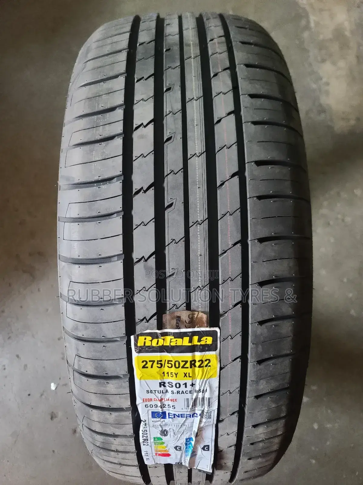 275 /50 R22 Rotalla Tyres 115 Y X/L Highway Sport