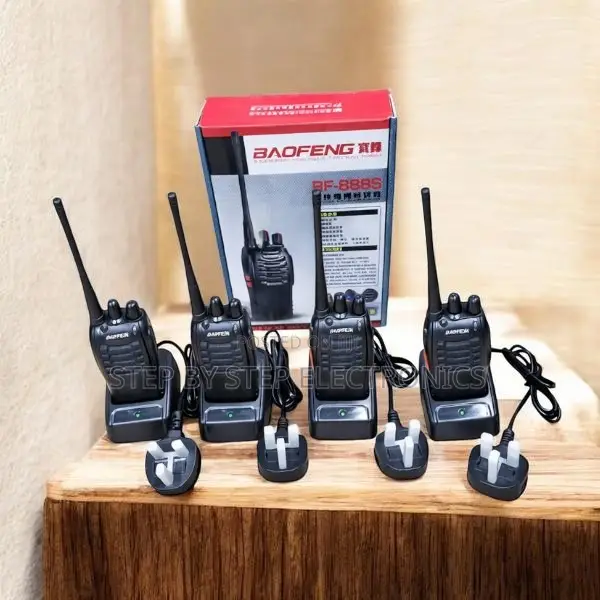 Baofeng Bf-888s Compact Hand Held Walkie Talkie Radio Calls