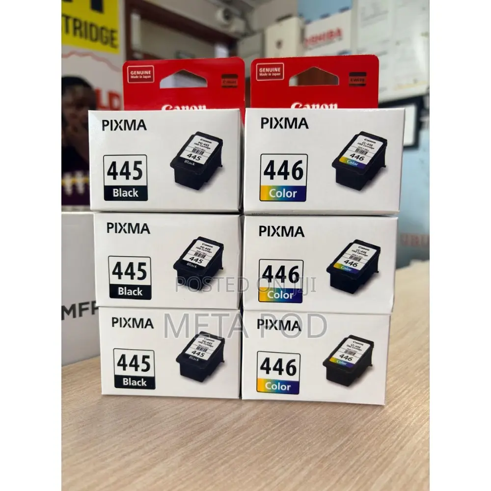 Canon Ink Cartridge Pg-445 - Black