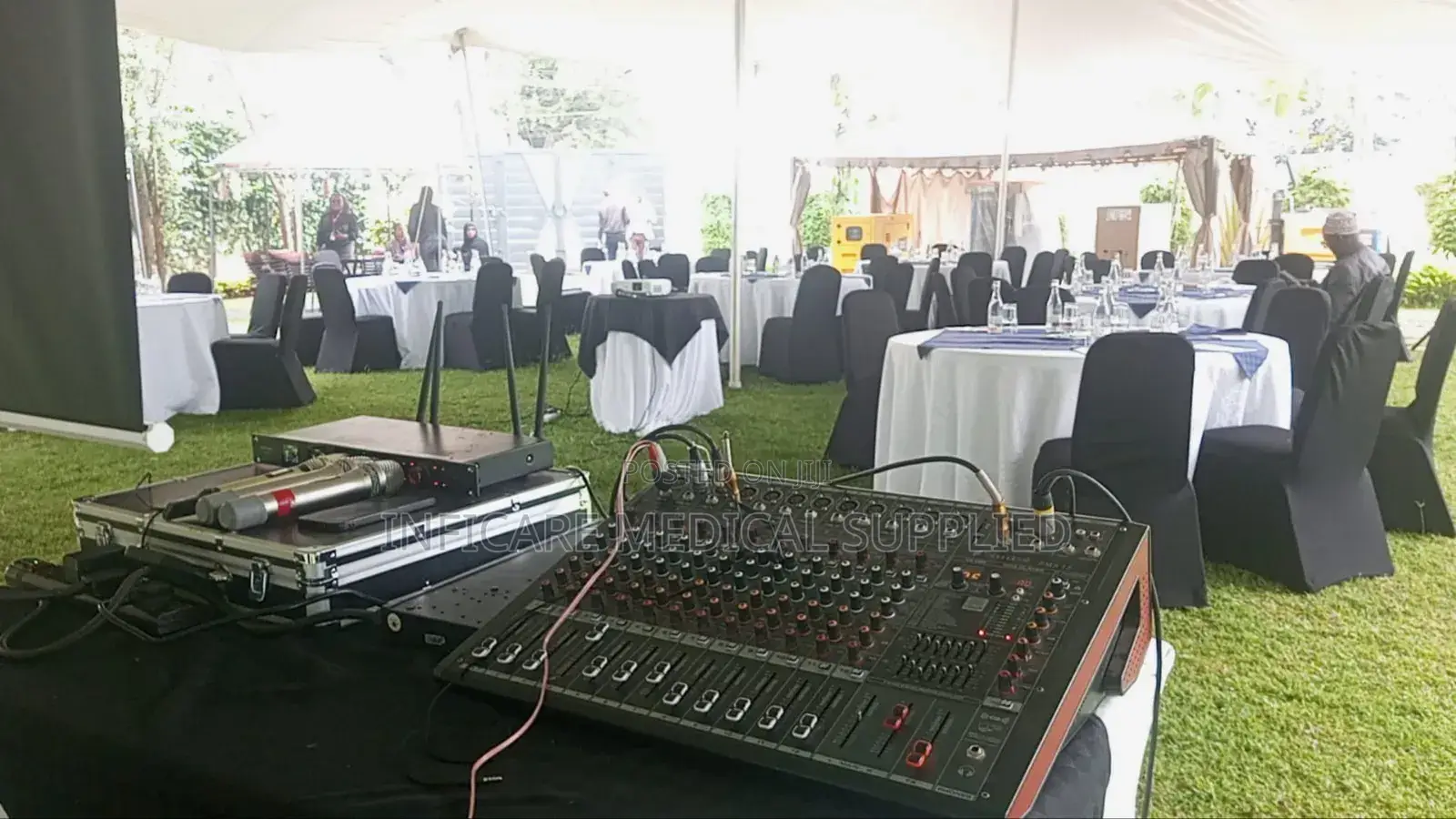 Sound Mixer and Speakers for Hire