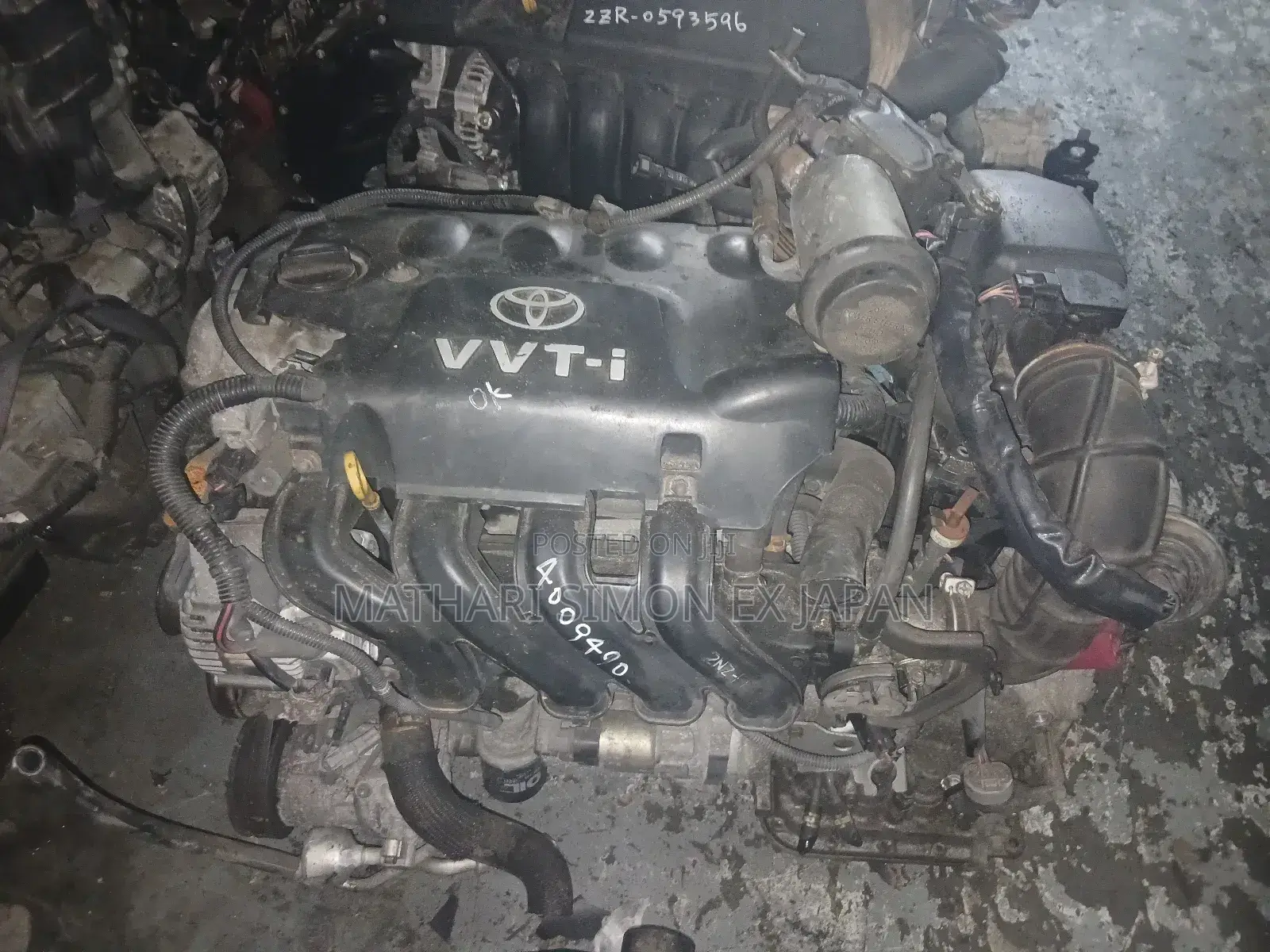 Toyota 2nz 1.3l VVT-I Engine Complete