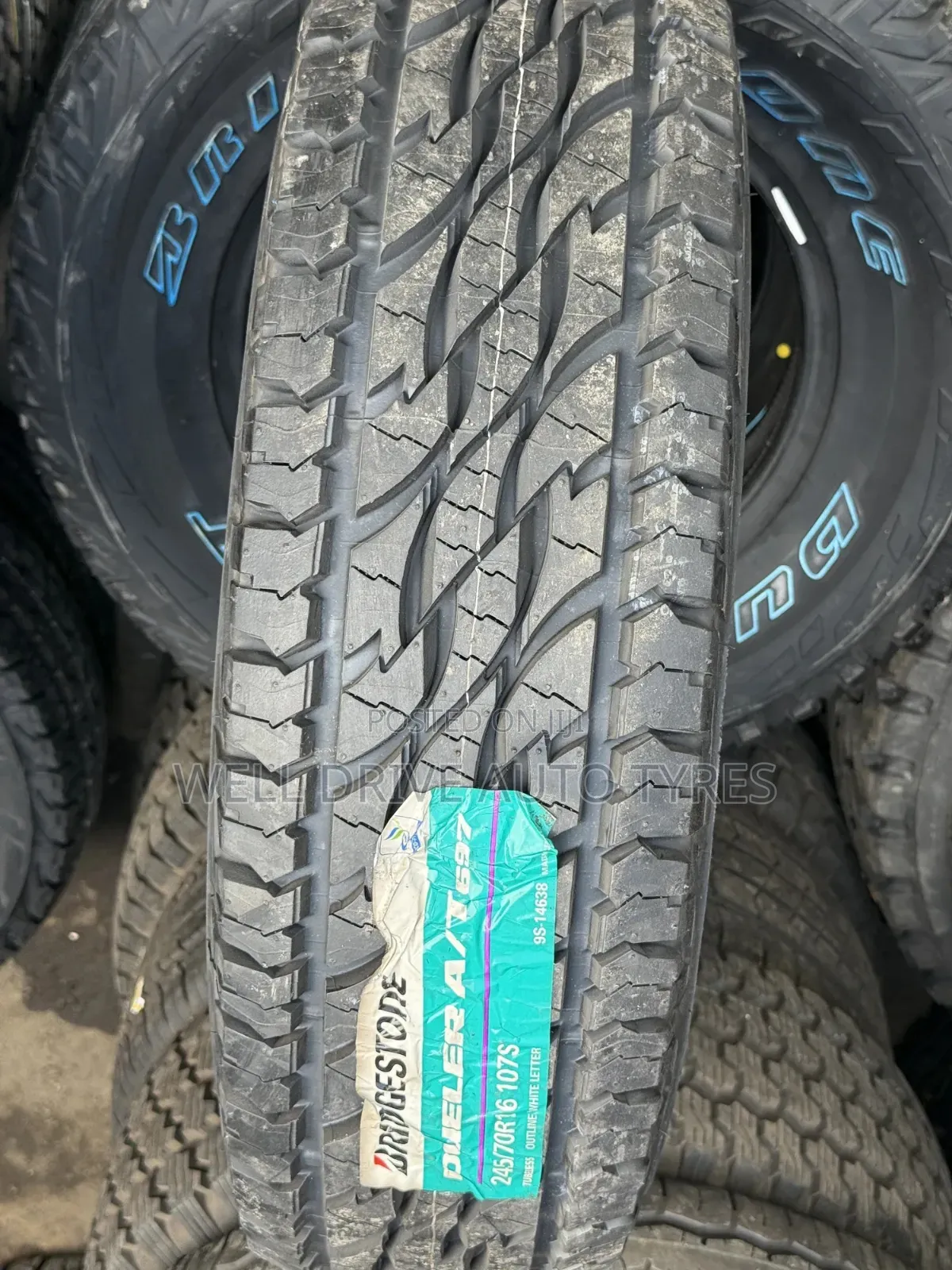 245/70r16 Bridgestone Dueler Alltarrain697