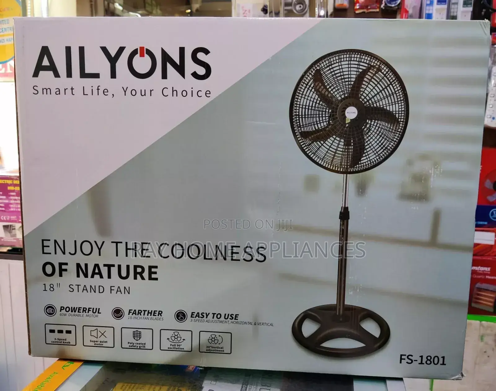 18 Inches Standing Fan Ailyons