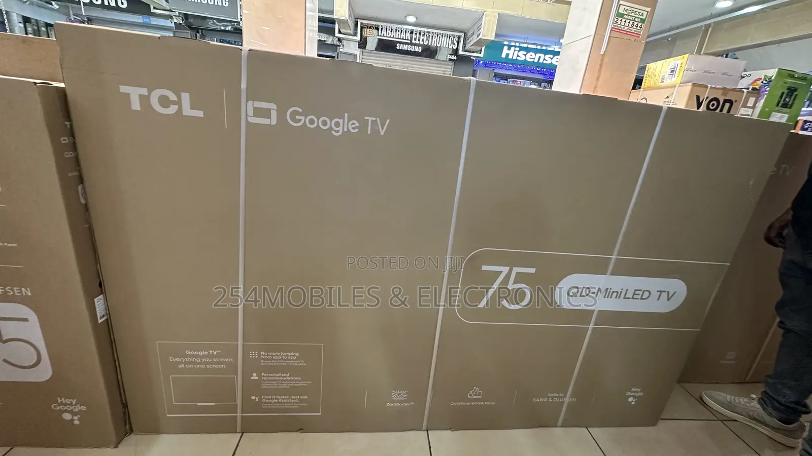 TCL 75 Inch Qd-Miniled Google Tv (C8k)