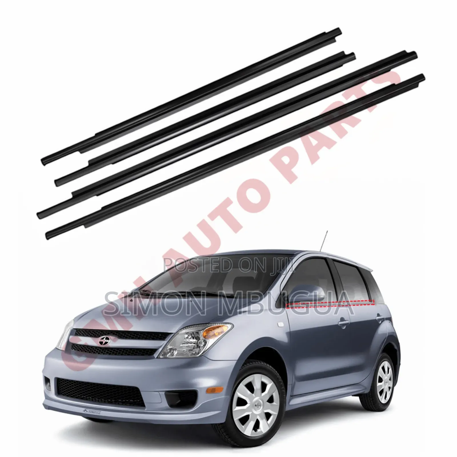 Toyota Ist 2003 Weather Strips