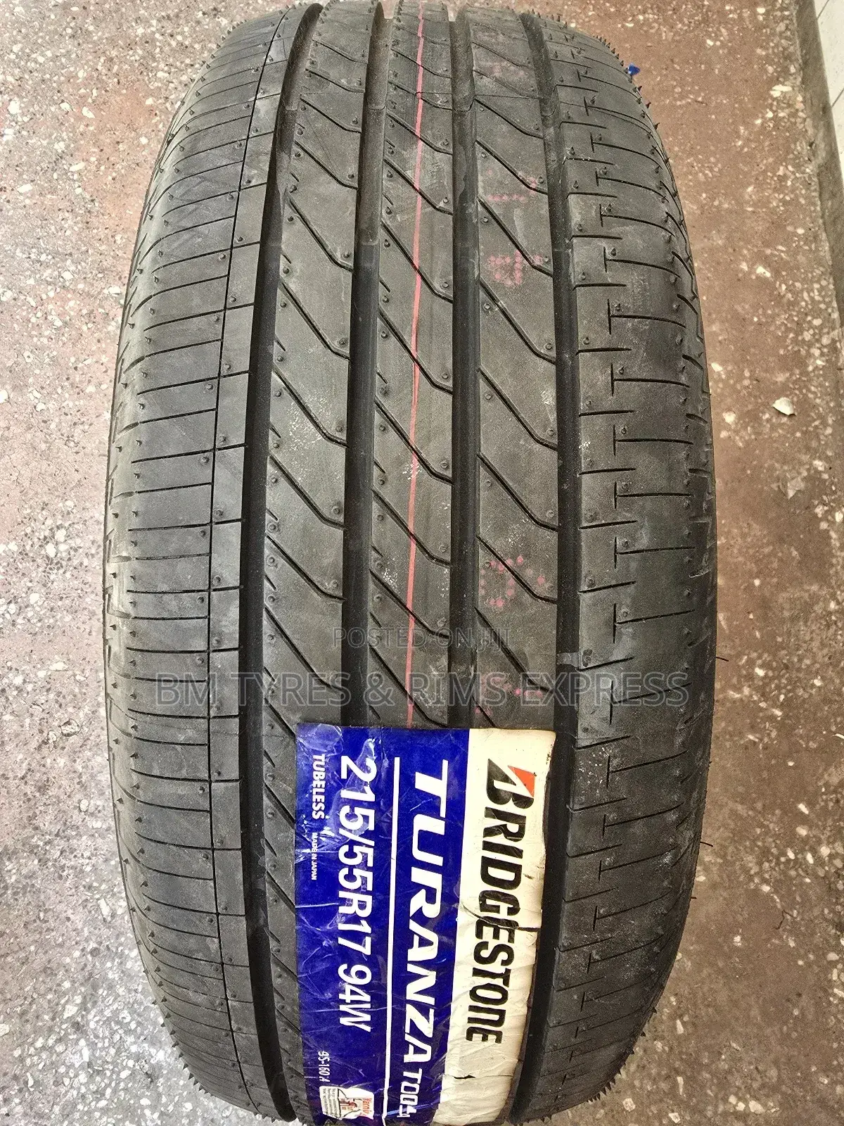 215 /55 R17 Brigstone Tyres (Japan) Turanza