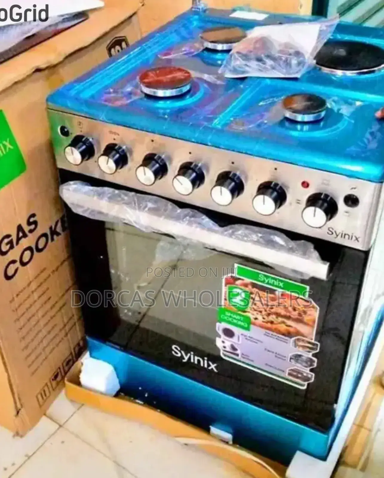 Syn60 Syinix 3+1 60 by 60 Cooker