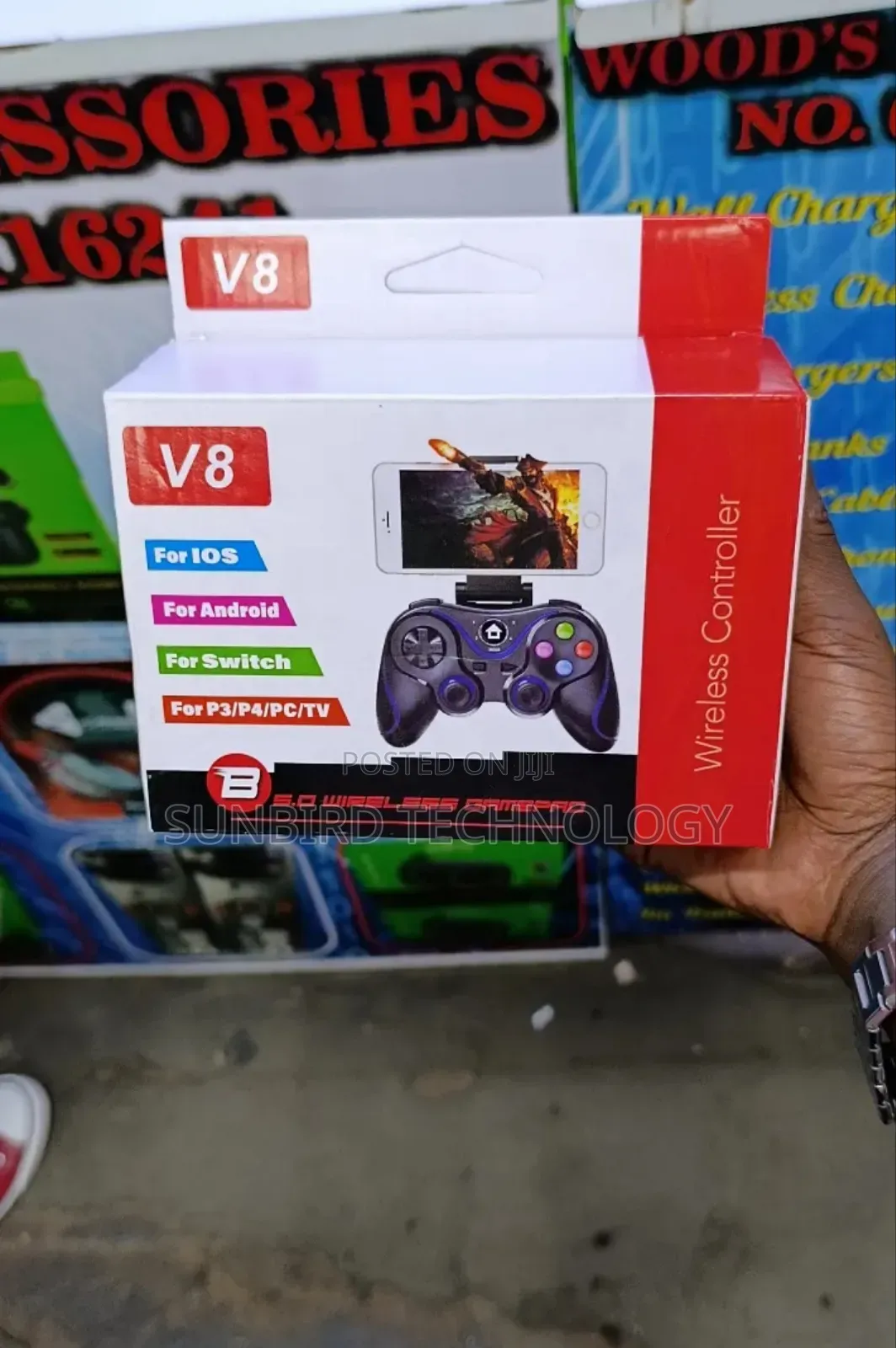 V8 Gamepad Wireless Controller
