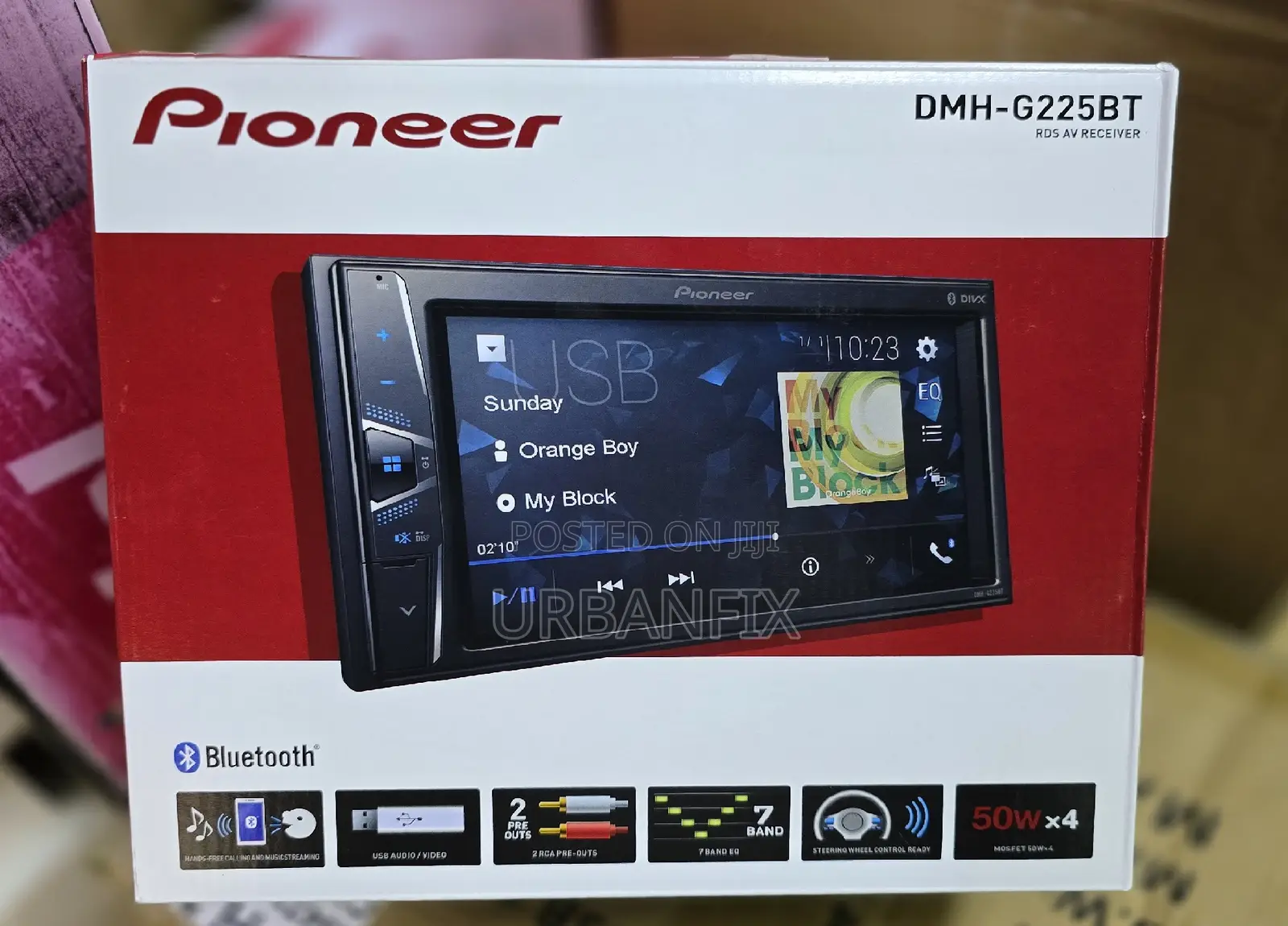 Pioneer 7 Inch DMH-G225bt Bluetooth Car Radio With Usb