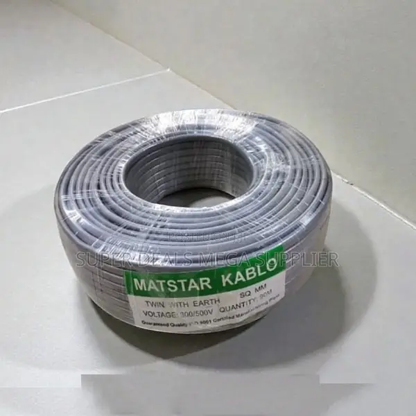 Space Efficient 4.0mm Twin With Earth Flat Electrical Wiring Cable