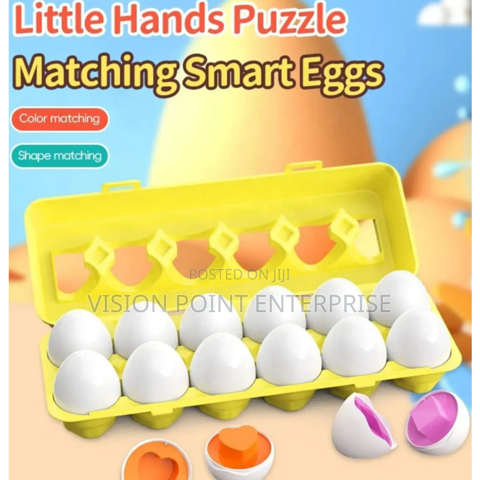 *Matching Eggs* 12pcs Matching Eggs