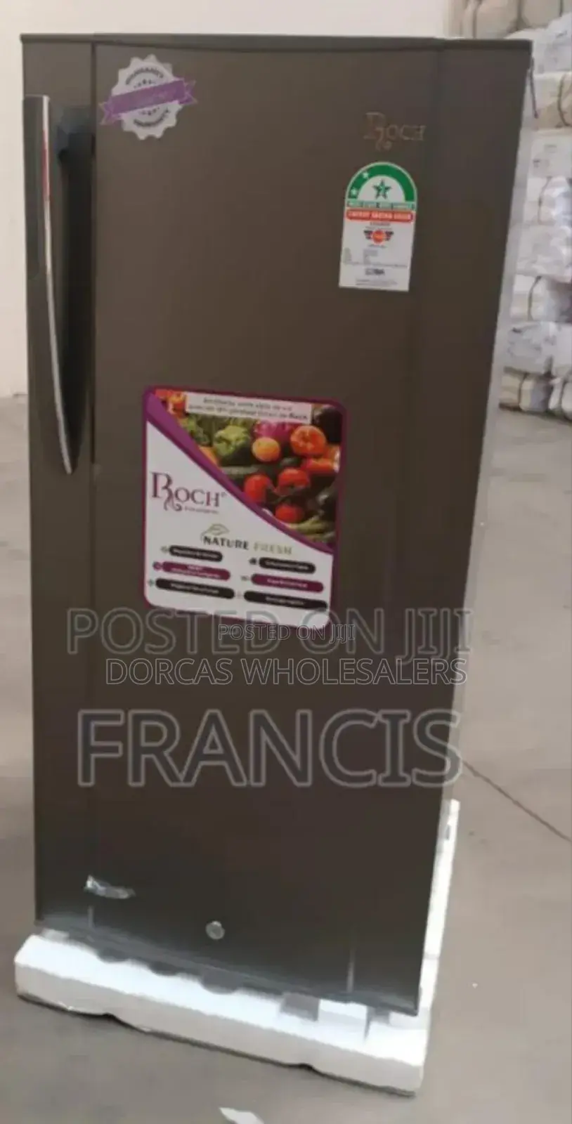 Colour Grey 150l Fridge