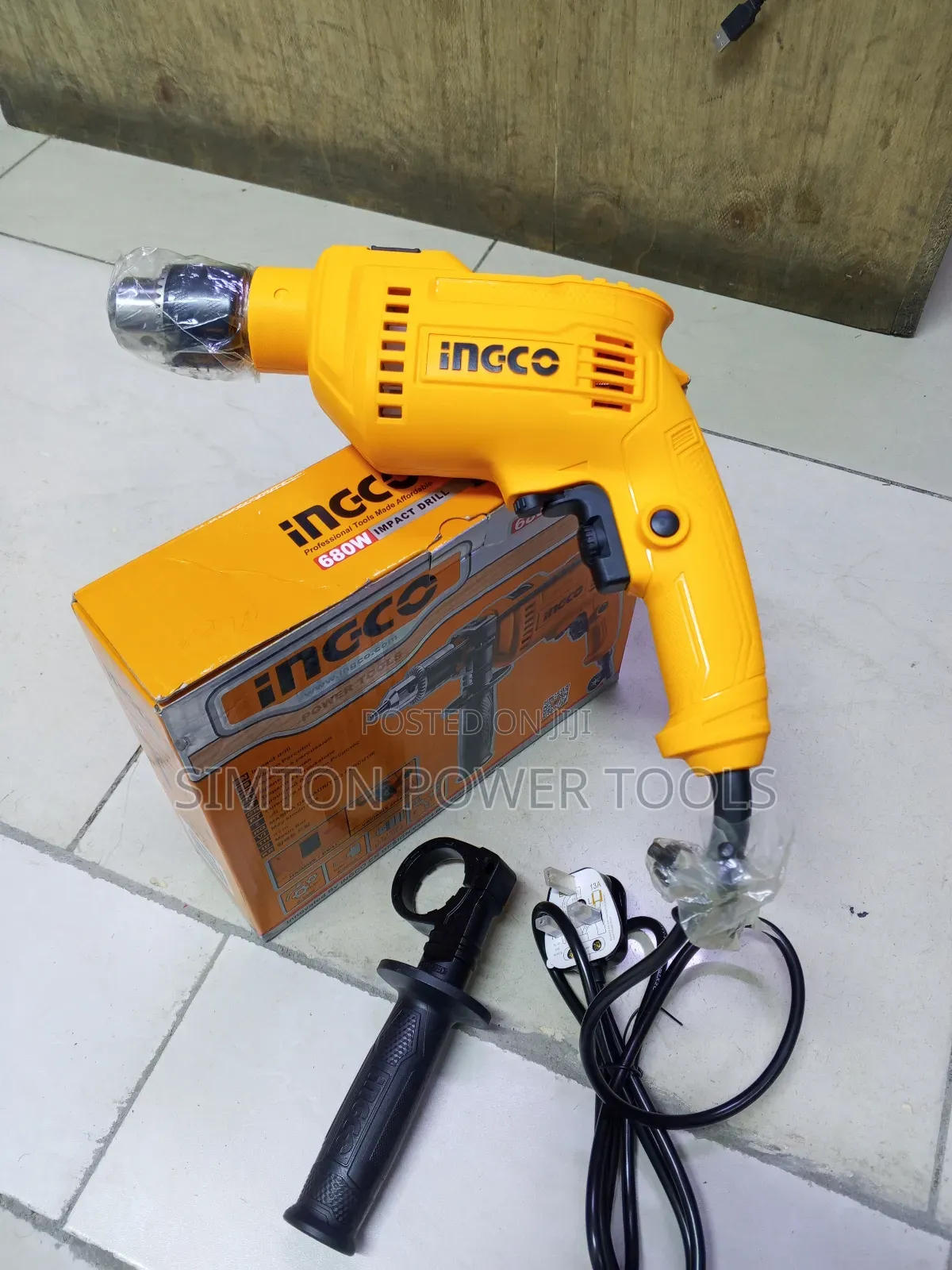 Ingco 680w Electric Impact Drill