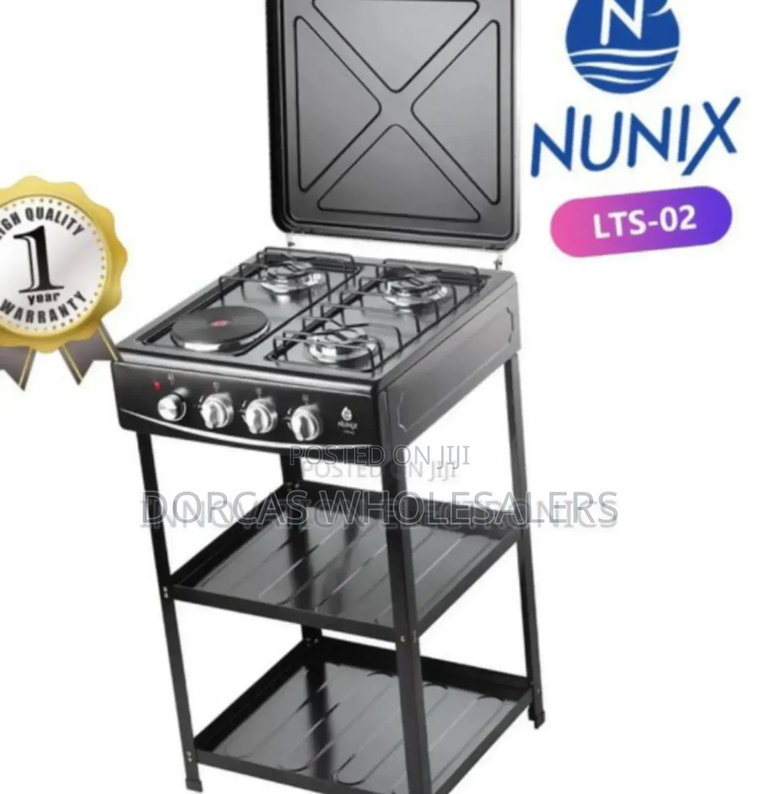 With Shelves Nunic 3+1 Cooker