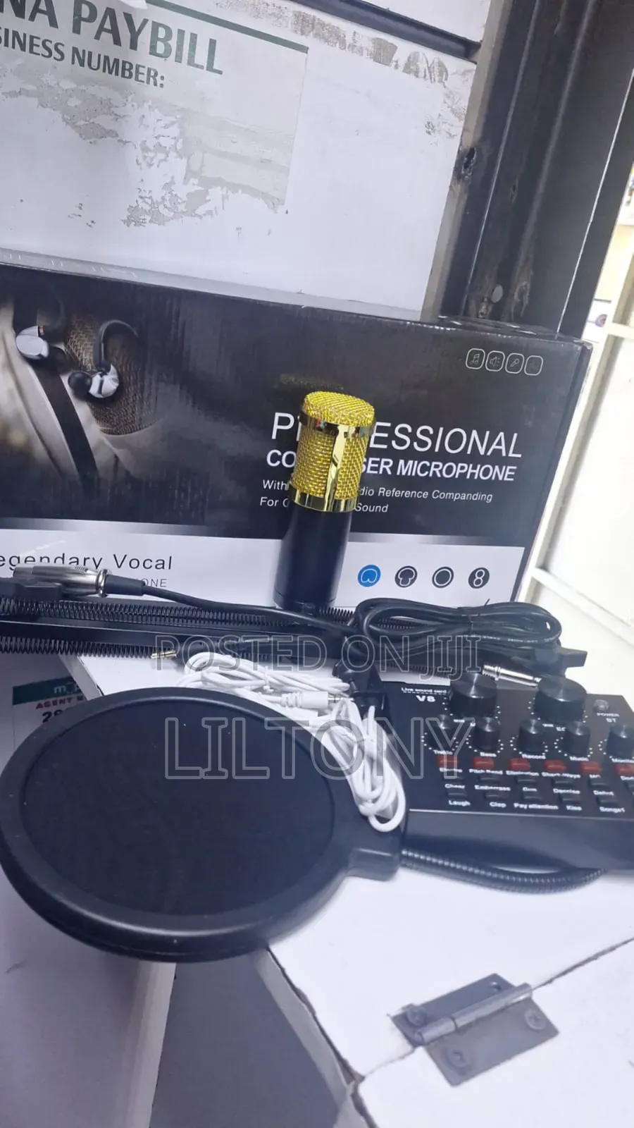 Full Set Live Sound Card With Sound Effect