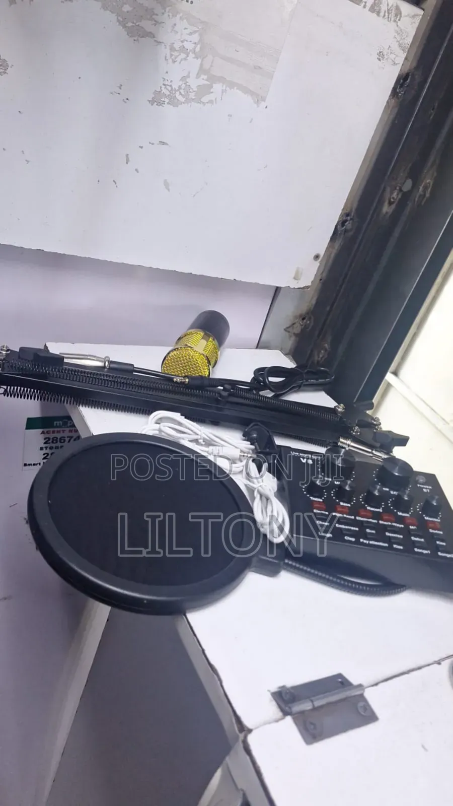 Full Set Live Sound Card With Sound Effect