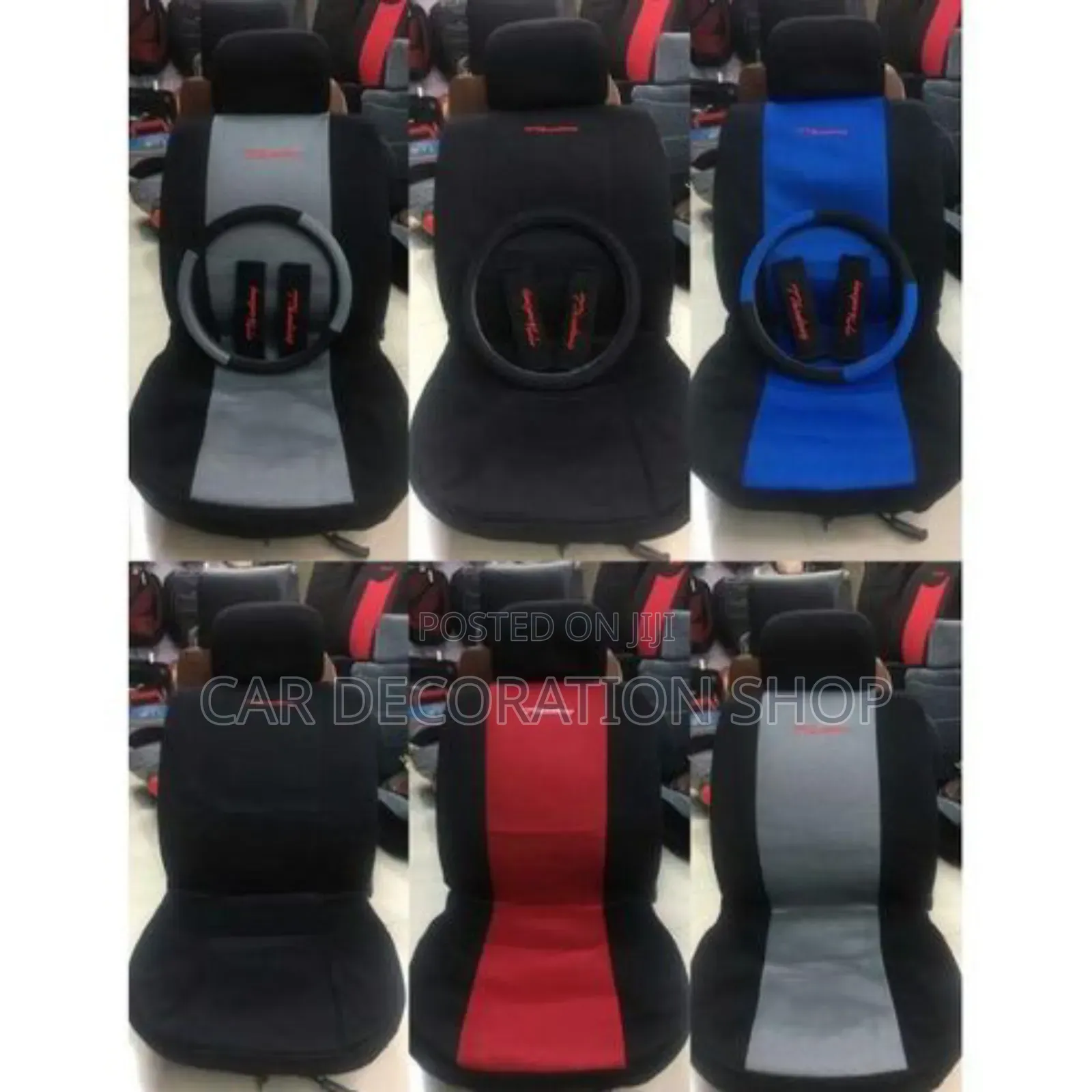 Steering Wheel Cover+ Polypro Car Seat Covers