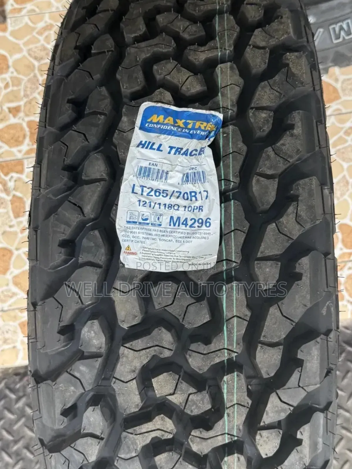 265/70r17 Maxtarak Tires 10pr (Alltarrain)