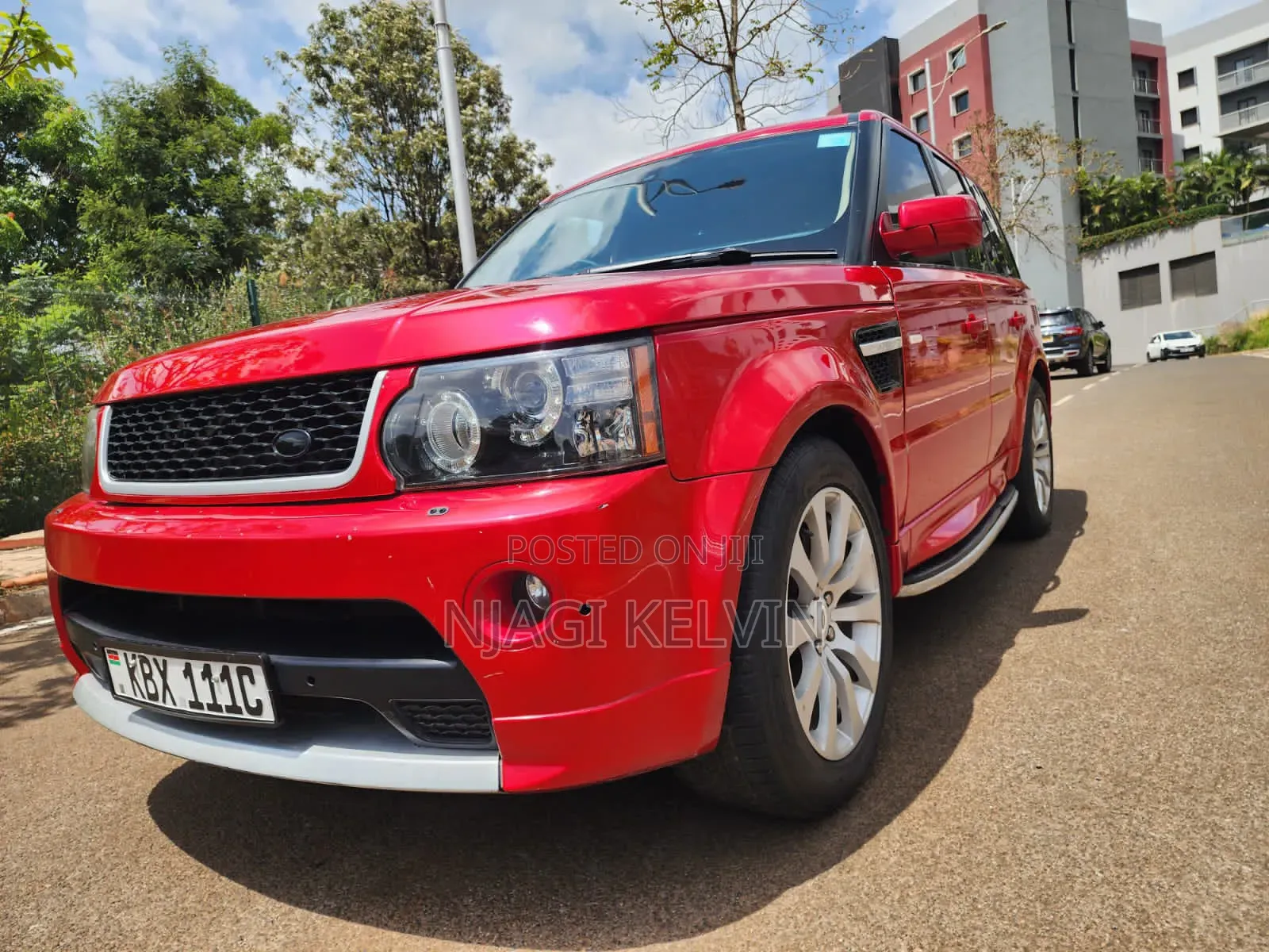 Land Rover Range Rover Sport Supercharged 4x4 (4.2L 8cyl 6A) 2006 Red
