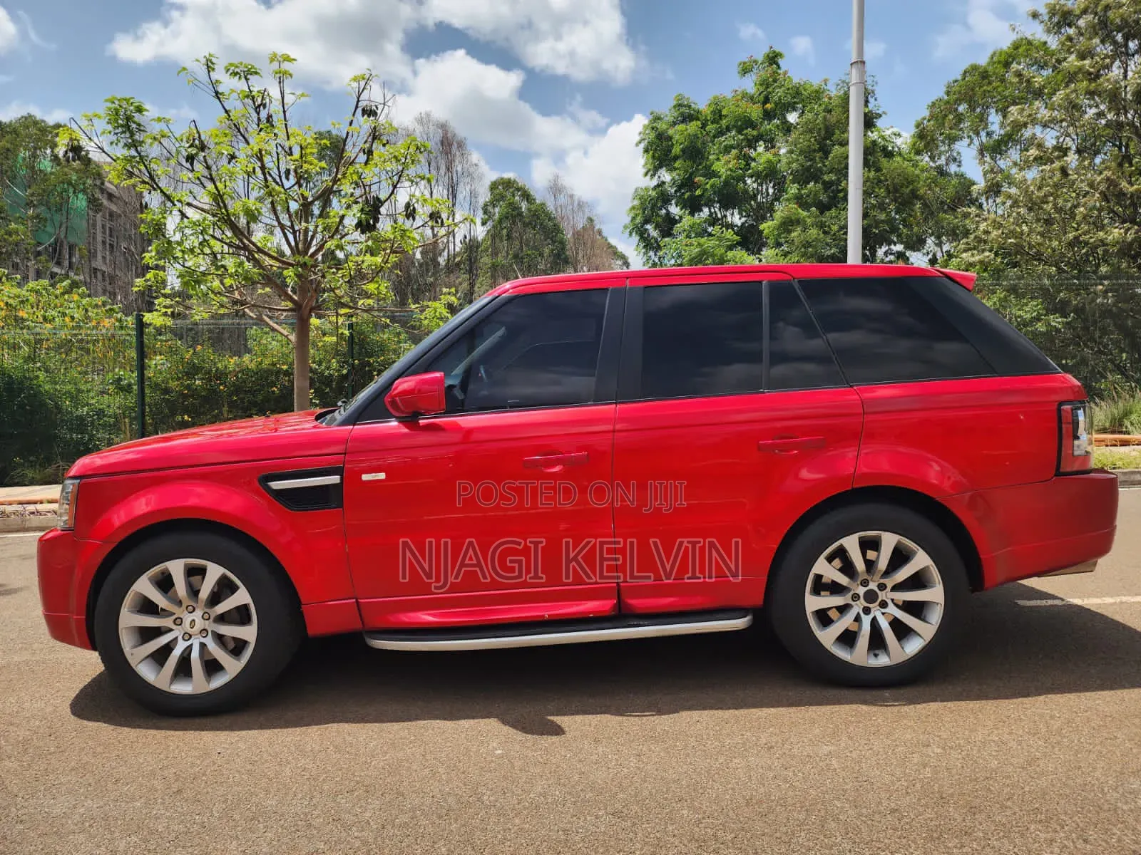 Land Rover Range Rover Sport Supercharged 4x4 (4.2L 8cyl 6A) 2006 Red