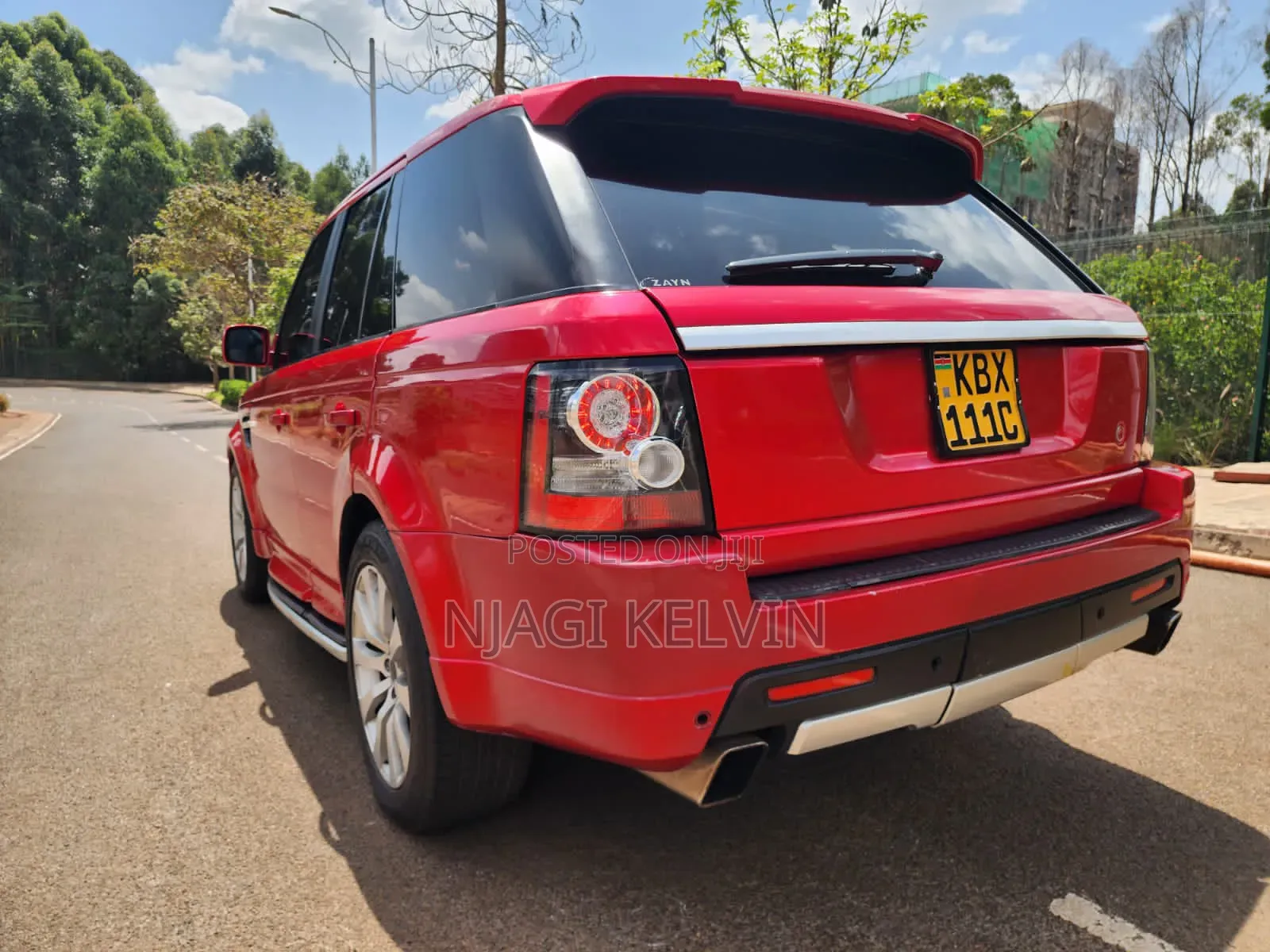 Land Rover Range Rover Sport Supercharged 4x4 (4.2L 8cyl 6A) 2006 Red