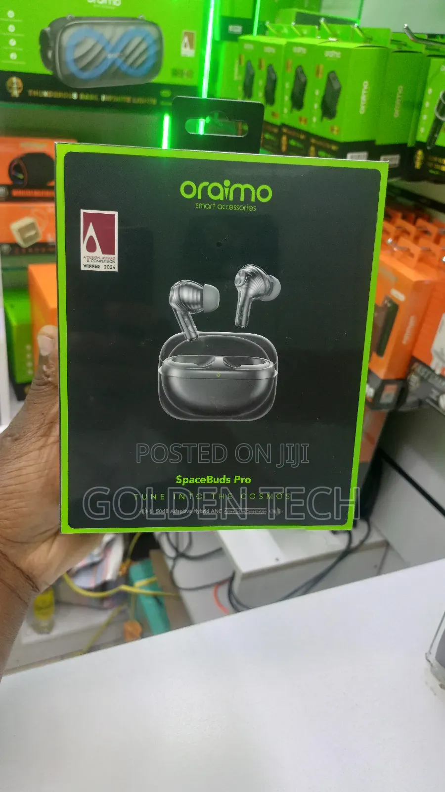 Oraimo Spacebuds Pro – Hybrid Anc True Wireless Earbuds