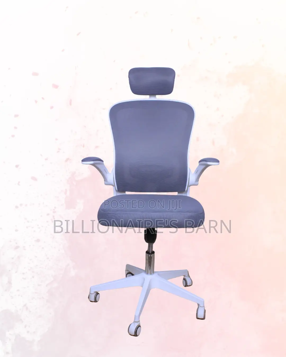 Flip-Up Arms Ergonomic Chair for Tight Spaces | Easy Adjustments