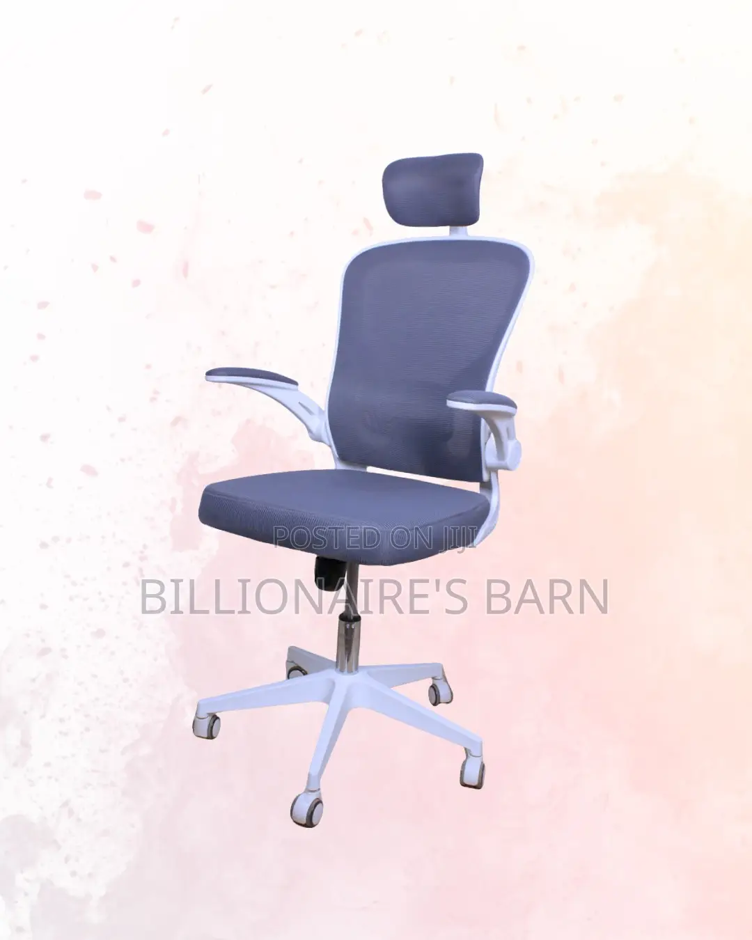 Flip-Up Arms Ergonomic Chair for Tight Spaces | Easy Adjustments