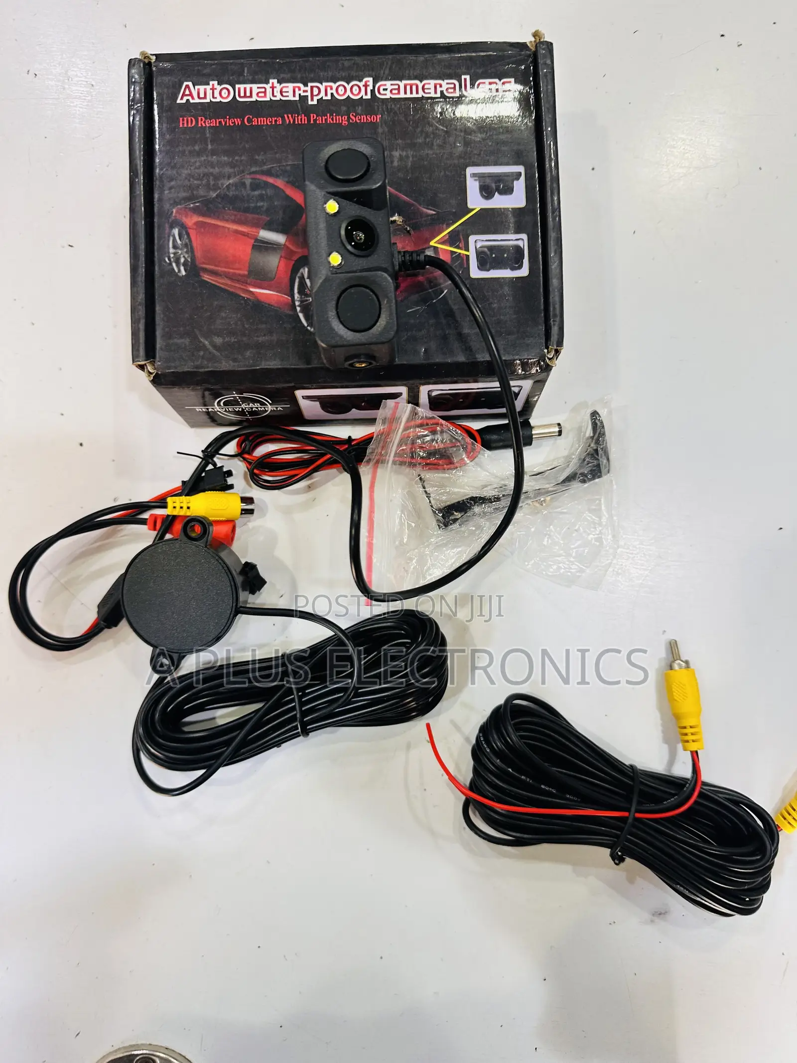 Reverse Camera With Parking Sensor – Clear Night Vision Sound Alert