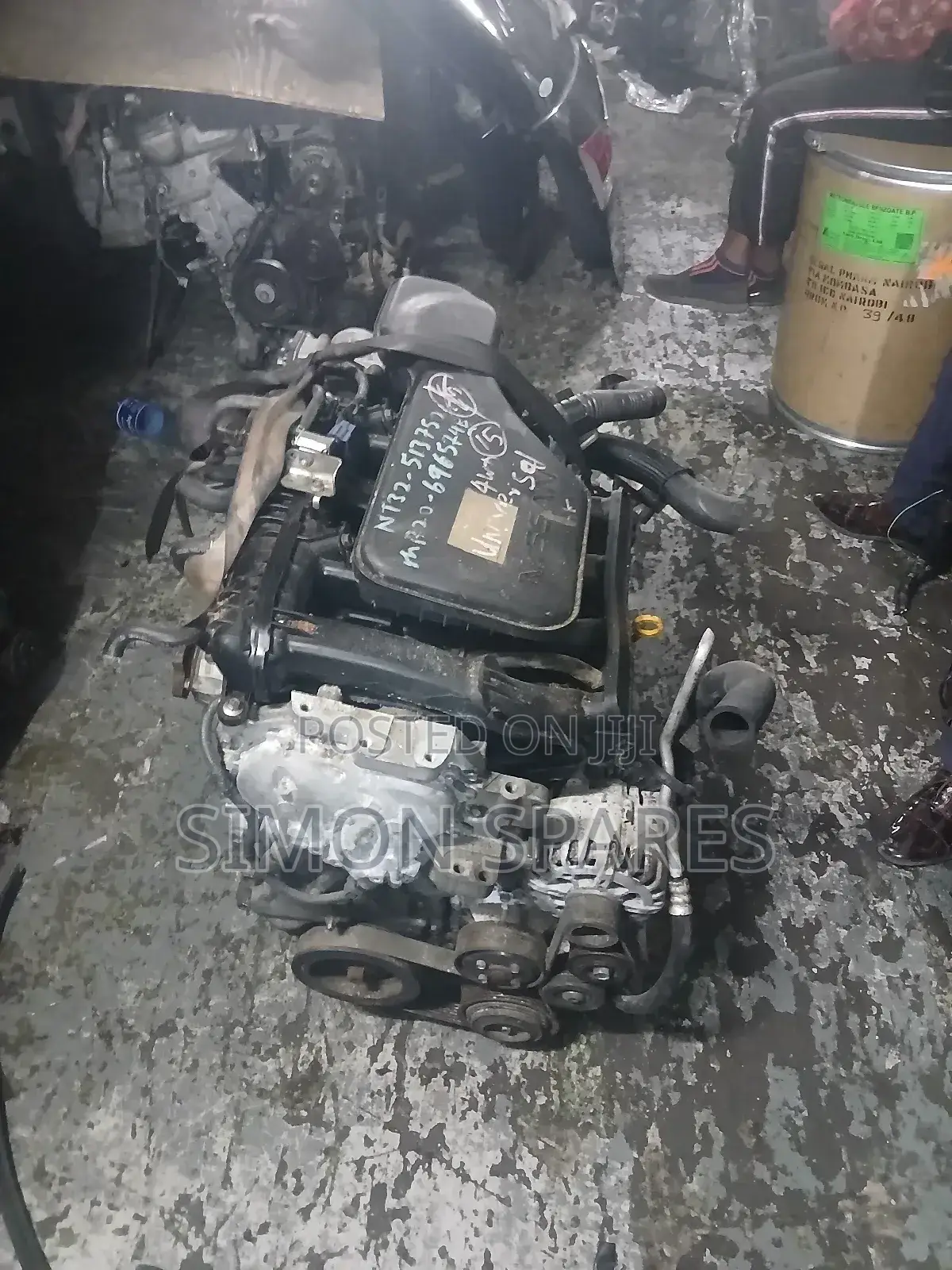Nissan Mr20 2.0l Engine Complete – X-Trail T32 (4wd)