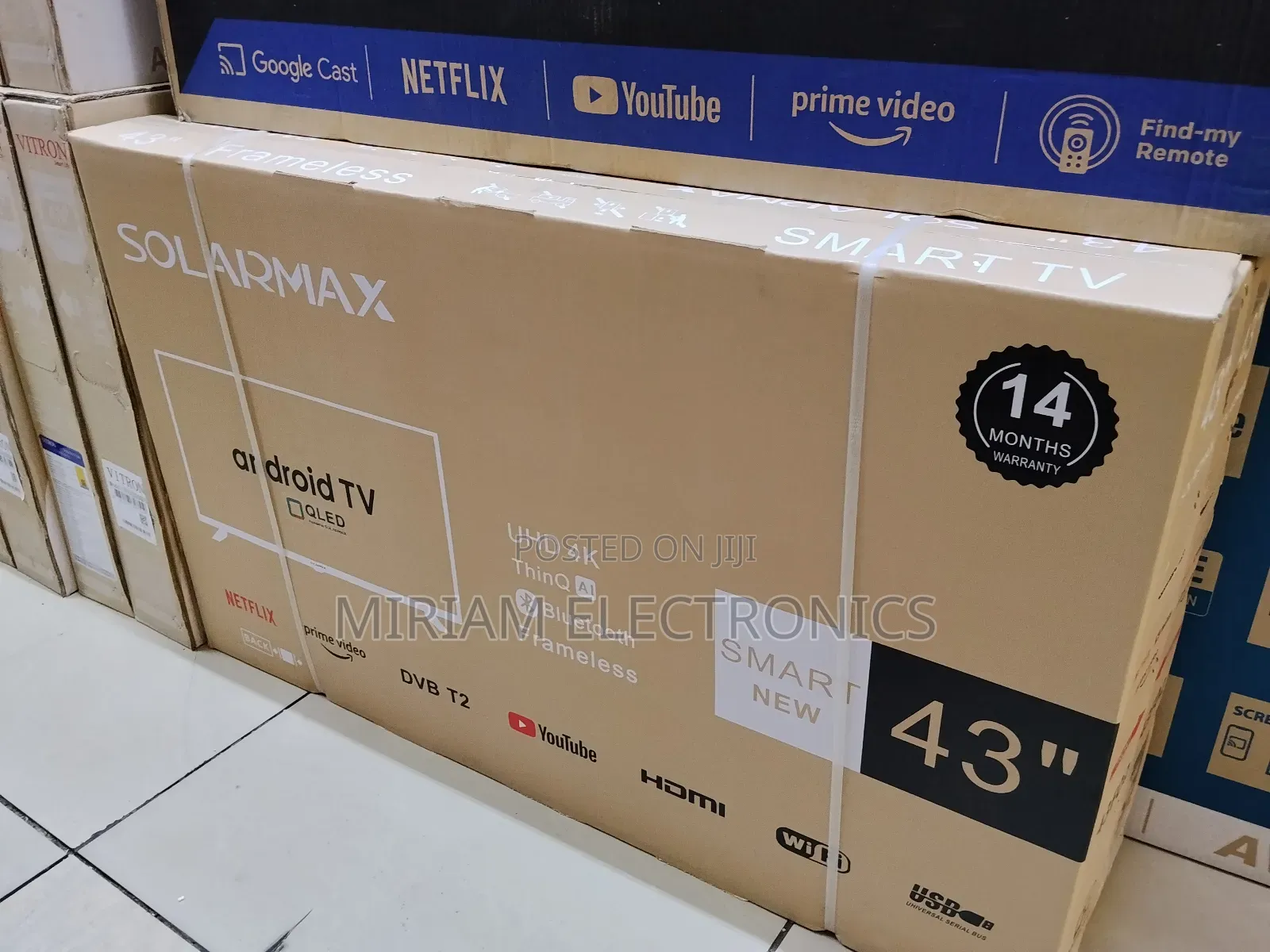 Solarmax 43 Inch Smart Android Tv