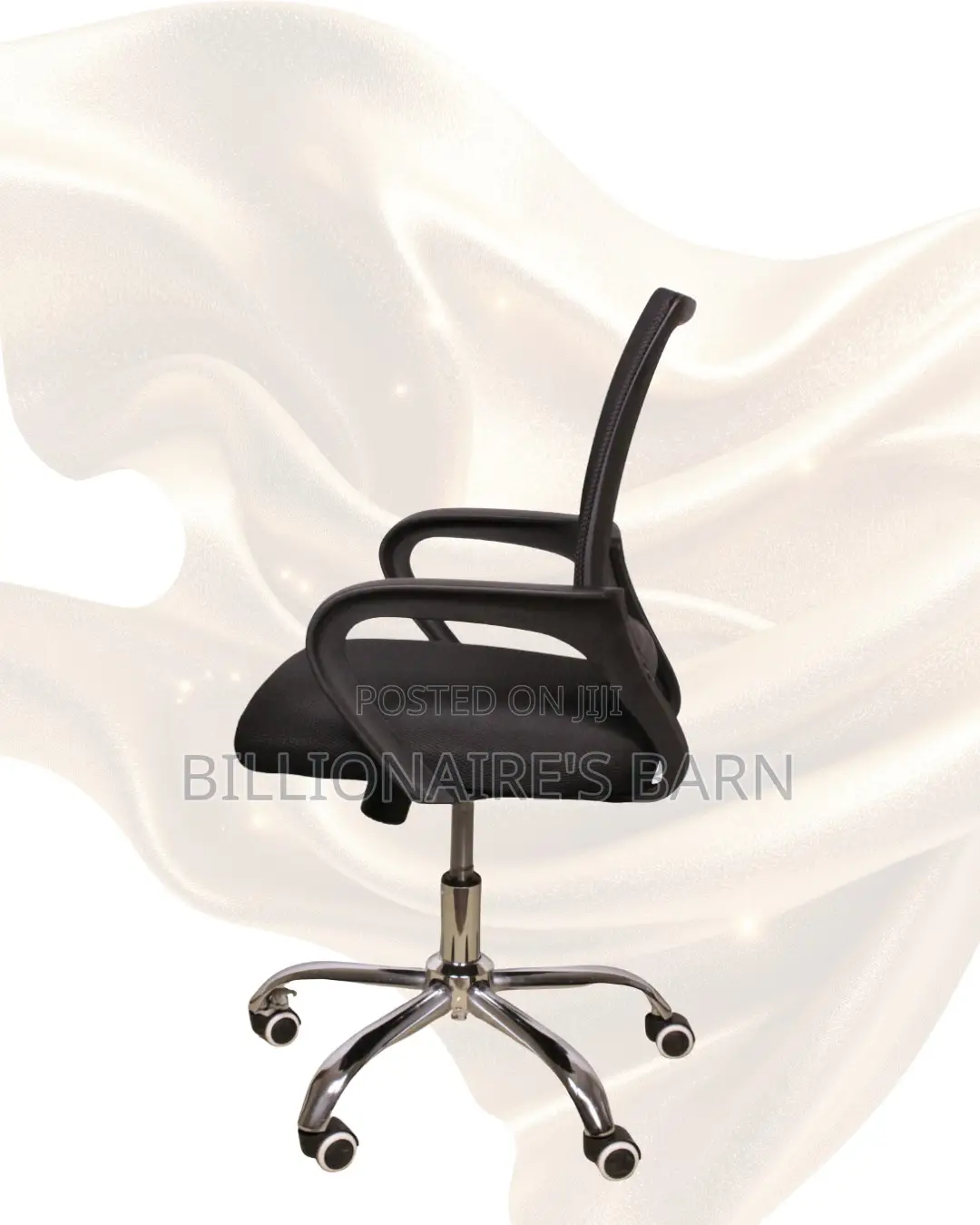 Ergonomic Office Chair for Work — Neat Look, Breathable Mesh Airflow